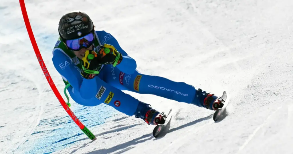 Federica Brignone torna sulla neve a Cervinia: «Mi mancava moltissimo, è stato divertente»